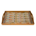 Ikat Rectangle Tray 18" x 12"